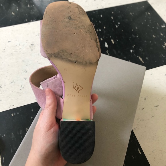 Katy Perry Margot Strappy Purple Sandals (run big) - Picture 15 of 16